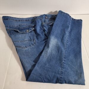 Classic Men 44x32 Blue Denim Jeans